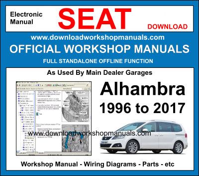 Seat Alhambra Workshop Service Repair Manual